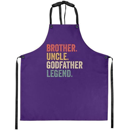 Uncle Godfather Apron Christmas Gifts From Godchild Funny Apron