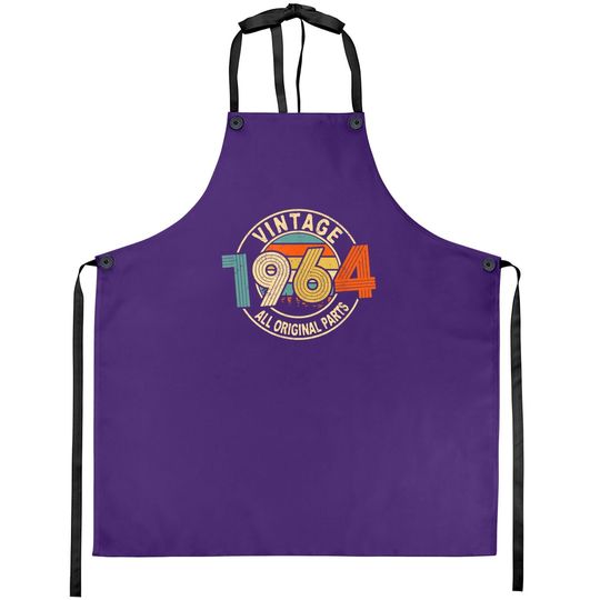 Vintage 1964 - 57 Years Old Gift - 57th Birthday Apron