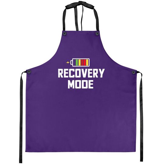 Recovery Mode Get Well Funny Post Injury Surgery Rehab Gift Apron