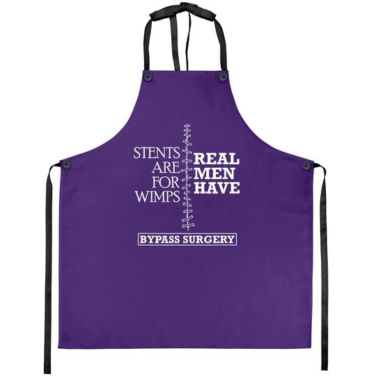 Real Have Bypass Surgery Open Heart Surgery Gift Apron