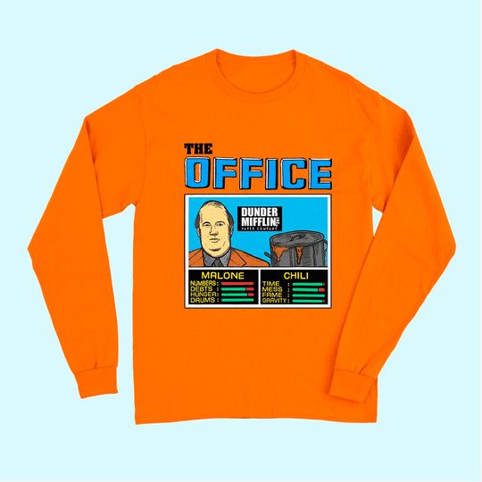 The-Office-Jam-Kevin-And-Chili-The-Office-Malone-And-Chili Long Sleeves