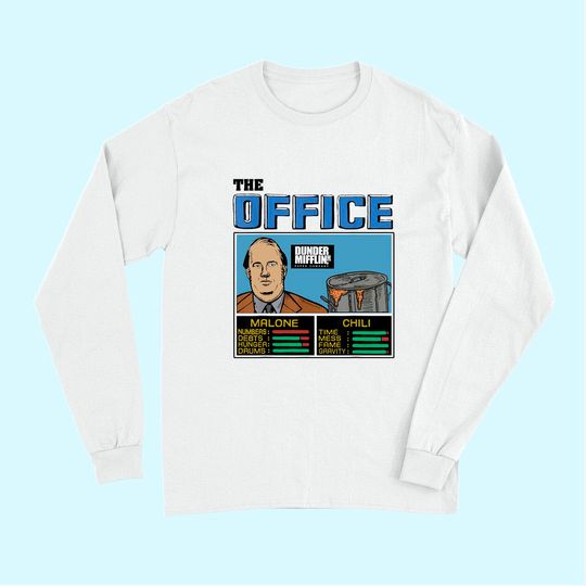 The-Office-Jam-Kevin-And-Chili-The-Office-Malone-And-Chili Long Sleeves