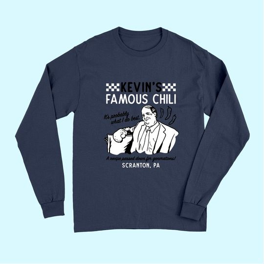 The Office Kevins Famous Chili Long Sleeves