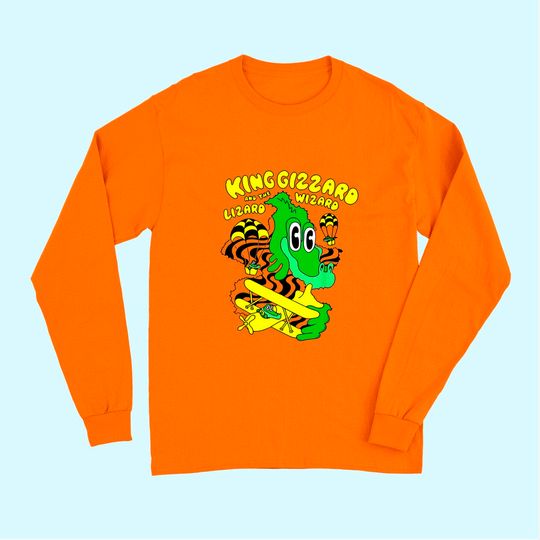 Graphic King Gizzard The Lizard Arts Wizard Costume Long Sleeves