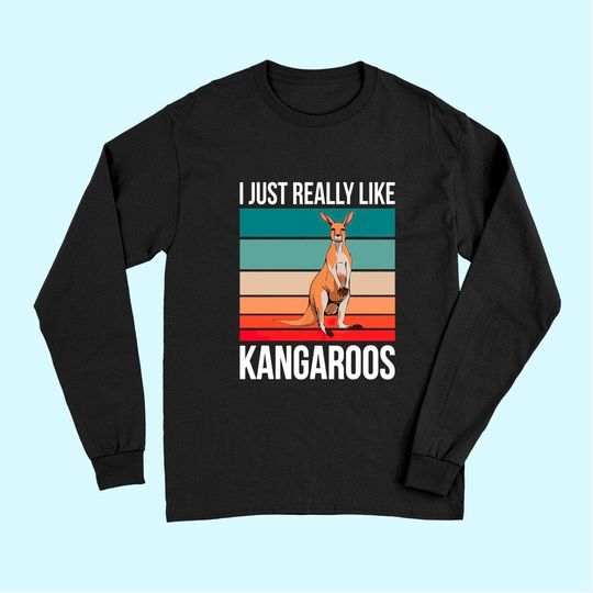 I just really like Kangaroos Retro Roo Wallaby Long Sleeves
