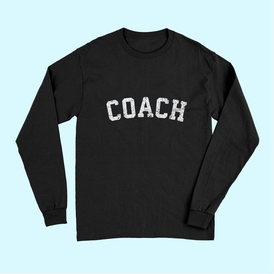 Vintage Coach Old Retro Coach's Long Sleeves