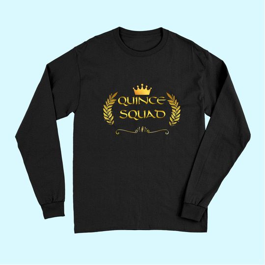 15 Quince Quinceanera Birthday Long Sleeves