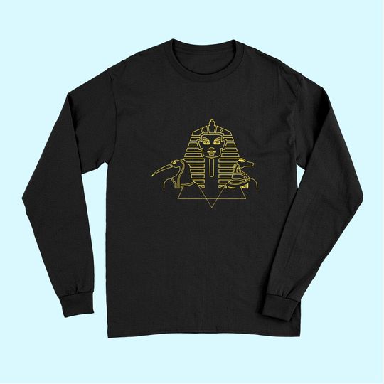 Sphinx Of Giza Egypt Pyramids Long Sleeves