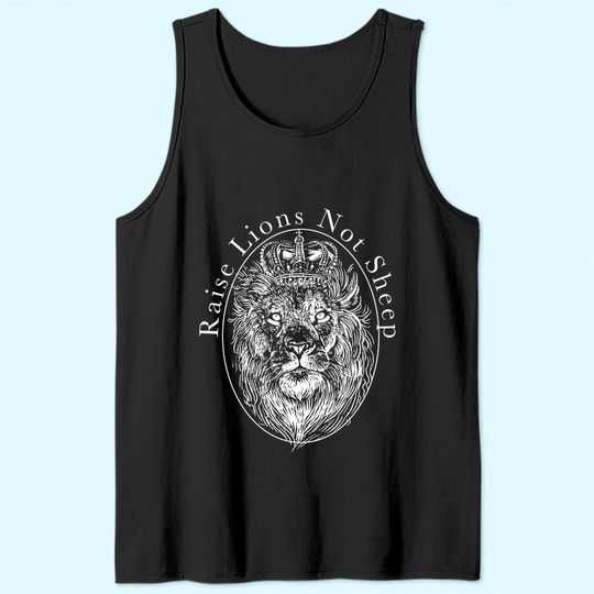 Be The Lion Not The Sheep Tank Top