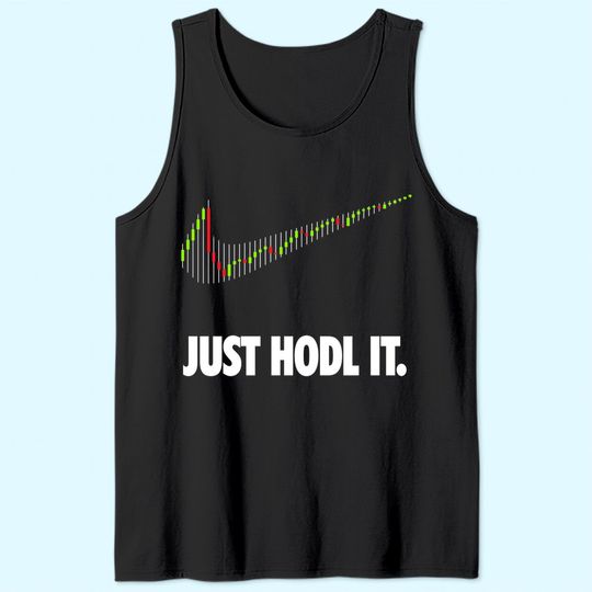 Just Hodl It Hold Bitcoin Ethereum Tank Top