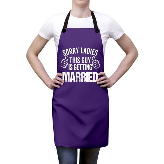 Funny Bachelor Party Groom Apron
