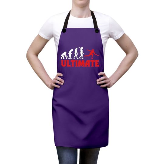 Great Ultimate Frisbee Evolution Gift Apron