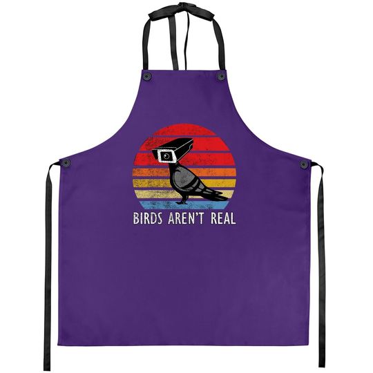 Birds Aren't Real Real Vintage Apron Are Not