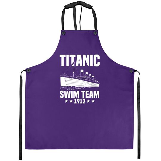 Titanic Swim Team 1912 Gifts Swimming Boat Lovers Apron