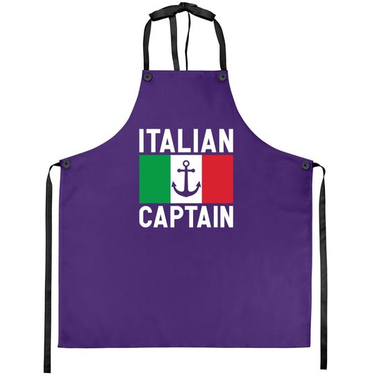 Flag Of Italy Italian Captain Apron
