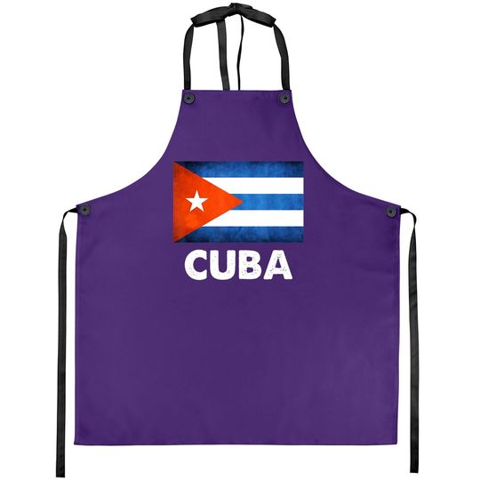 Cuba Cuban Flag Apron