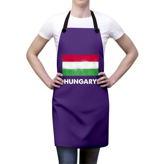 Hungary Flag Apron