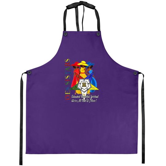 Order Of The Eastern Star Oes Fatal Diva Sistar Of Color Apron