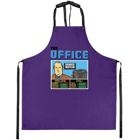 The-office-jam-kevin-and-chili-the-office-malone-and-chili Apron