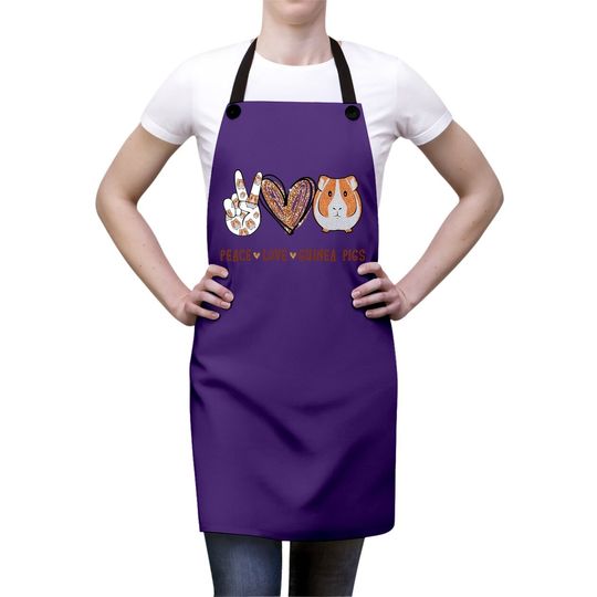 Pigs Gift For Guinea Pigs Lover Apron