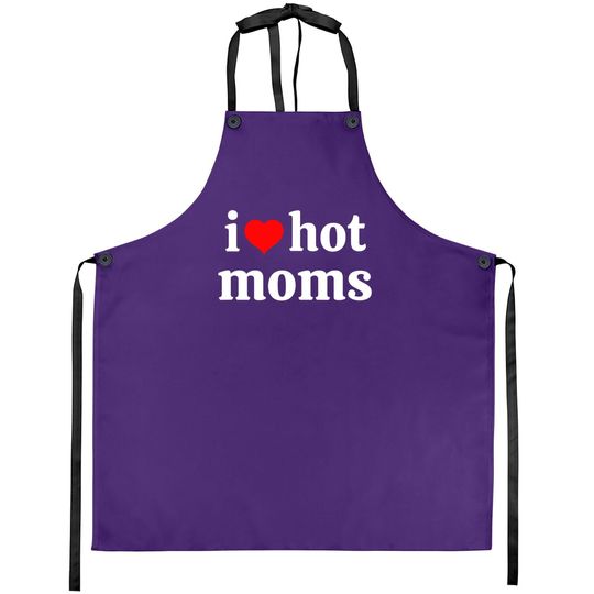 I Love Hot Moms Virginity Apron Apron