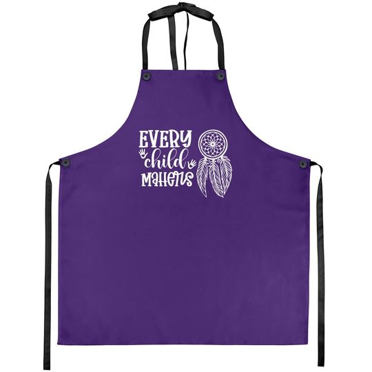 Native Residential Schools Every Child Matters Orange Day Apron