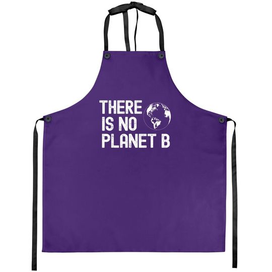There Is No Planet B Global Warming Apron