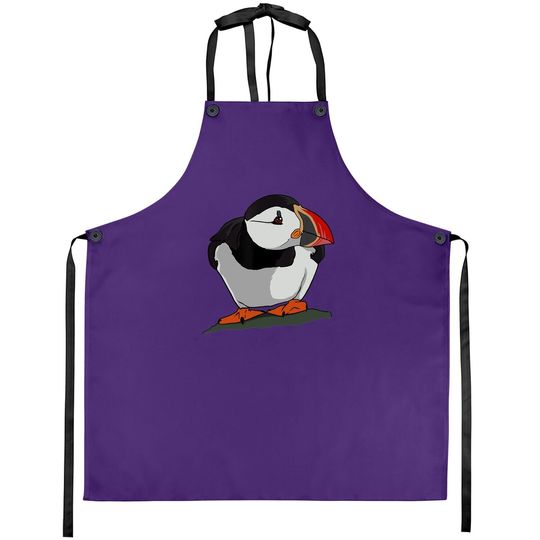 Puffin Baby For Puffin Seabirds Lovers Apron