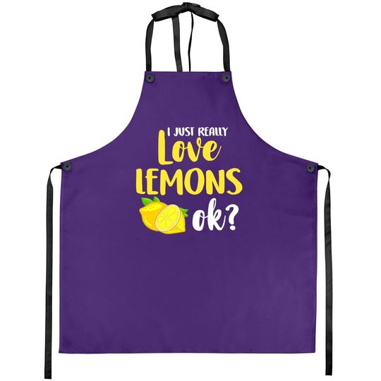 Lemon Lemonade Gift Juice Apron