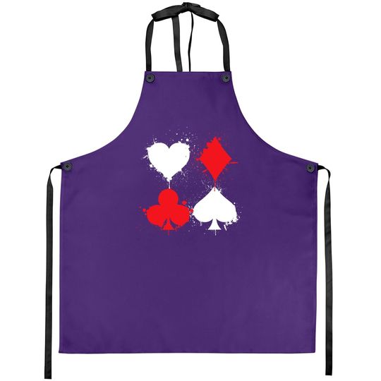 Playing Cards Poker Heart Spade All In Club Apron