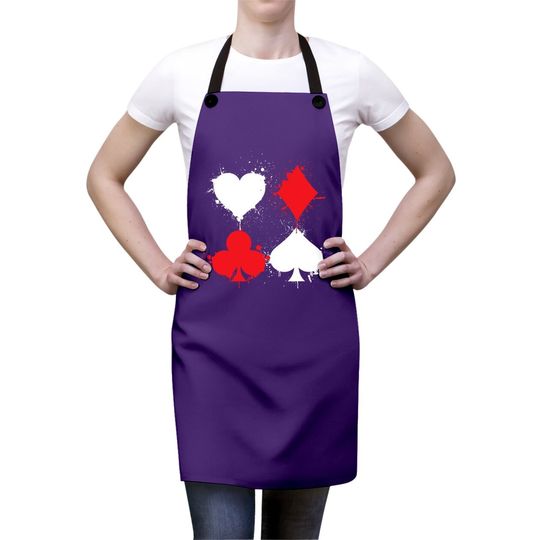 Playing Cards Poker Heart Spade All In Club Apron