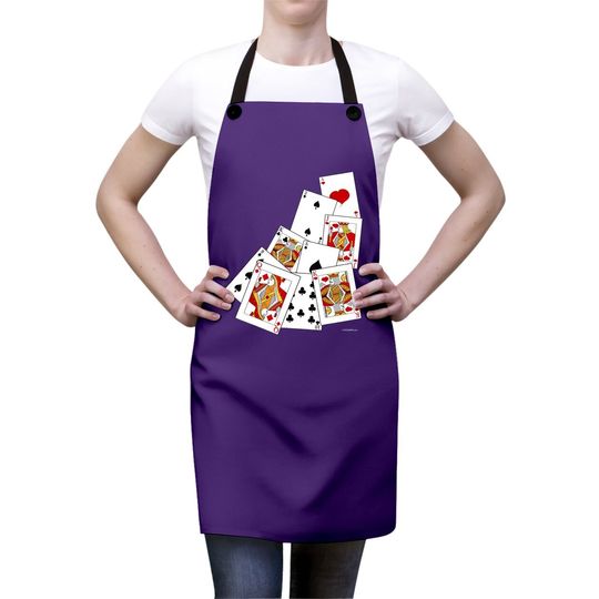 Poker Playing Card Apron Ace King Queen Jack