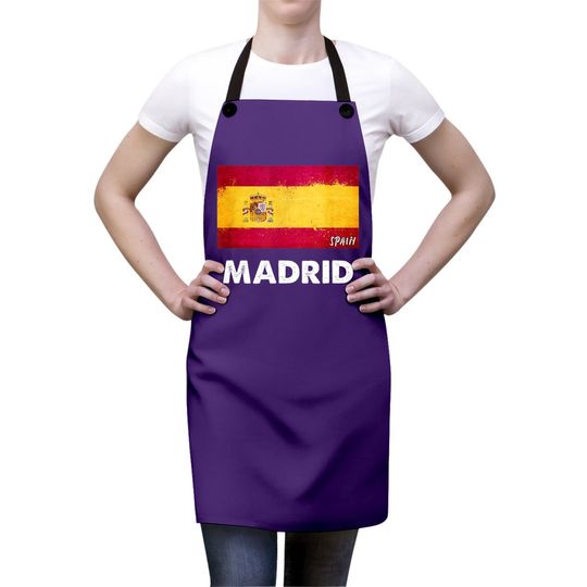 Madrid Spain Apron