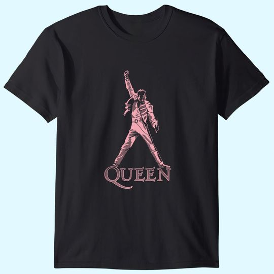 Queen Pose Freddie Mercury T-Shirts