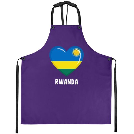 Rwanda Flag Apron