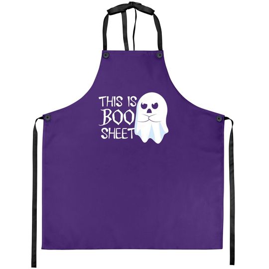 This Is Boo Sheet Bull Apron