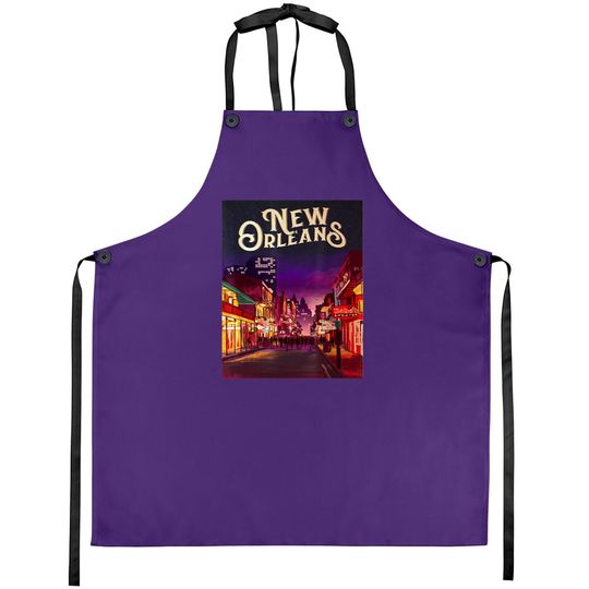 New Orleans French Quarter Apron
