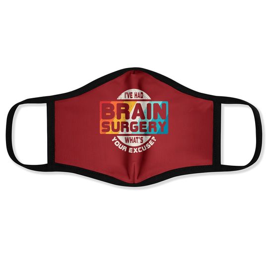 Brain Surgery Face Mask Survivor Post Cancer Tumor Recovery Gift