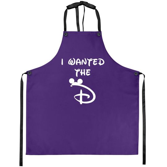 Mickey And Minnie Couple Vacation Apron