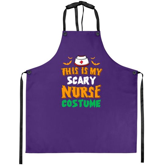 This Is My Scary Nurse Costume Halloween Apron