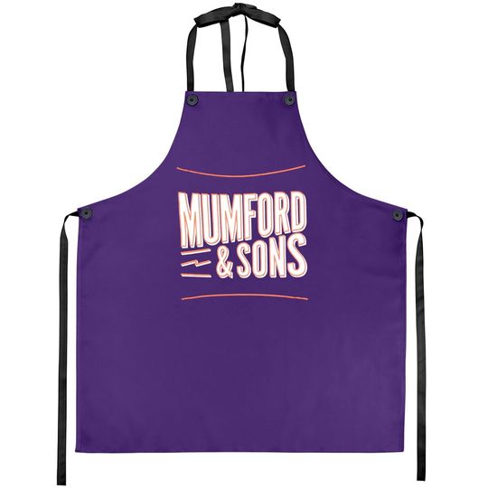 Mumford & Sons Retro Logo Apron