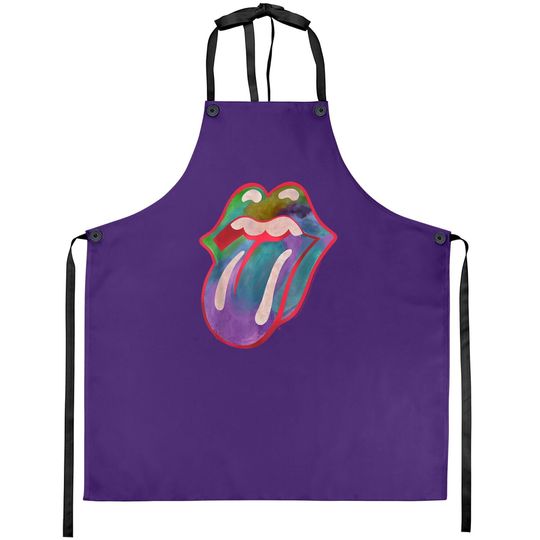 Rolling Stones  Colour Tongue Apron