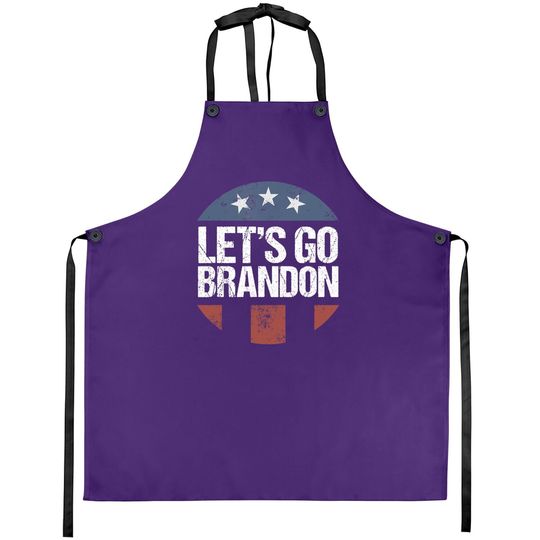 Let's Go Brandon Funny Apron