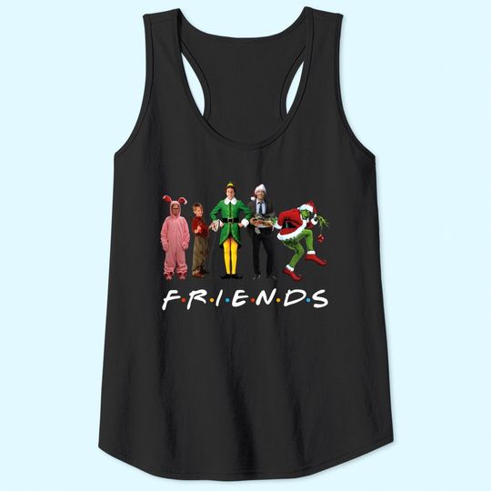 Friends Christmas Tank Tops