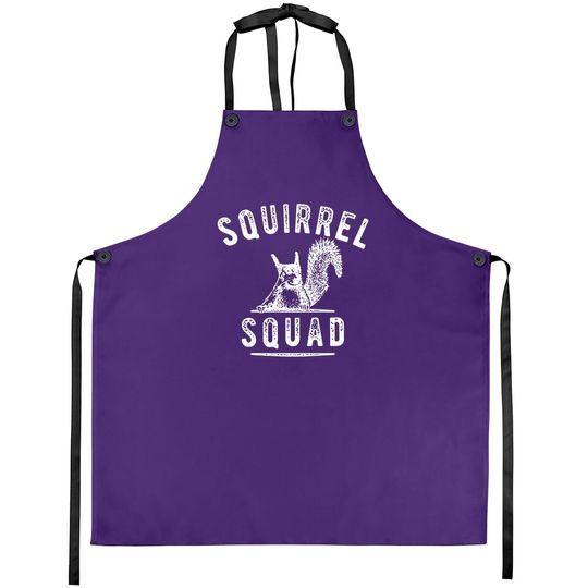 Squirrel Squad Cute Apron