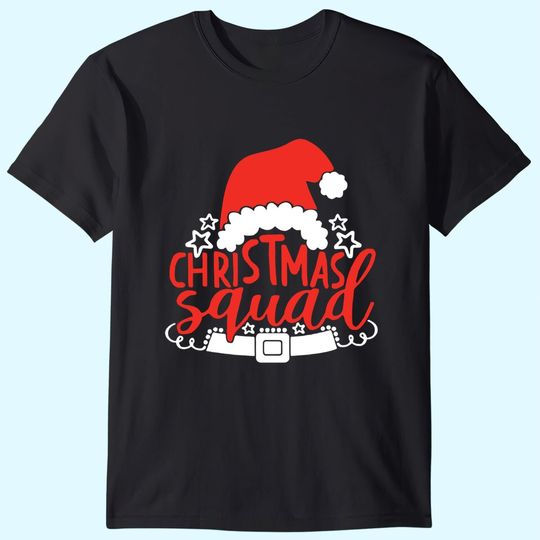 Christmas Squad Santa Christmas T-Shirts