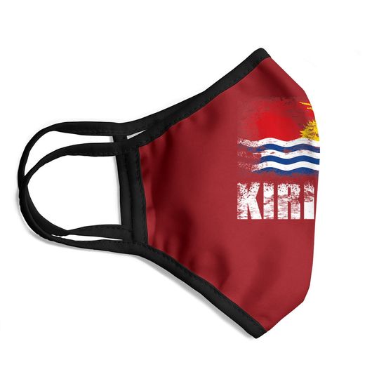 Kiribati Flag Face Mask
