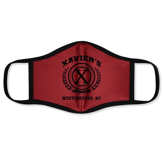 Xavier's School For Gifted Youngsters - Vintage Face Mask