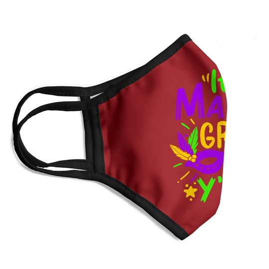 Mardi Gras Gift Face Mask