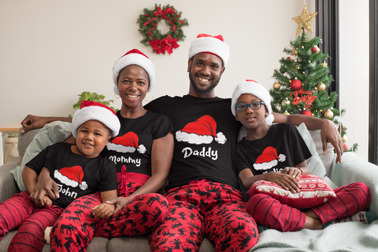 Family Matching Christmas Outfits T Shirt